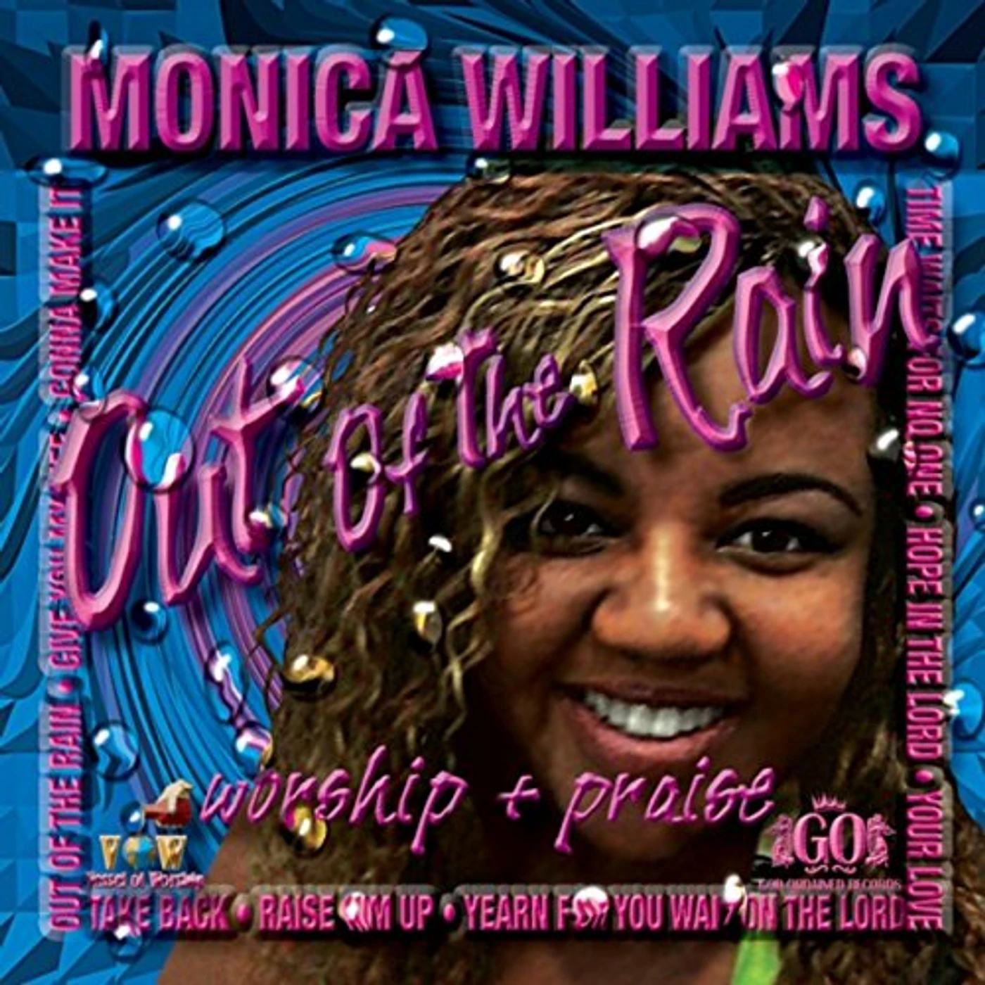 Monica Williams OUT OF THE RAIN CD