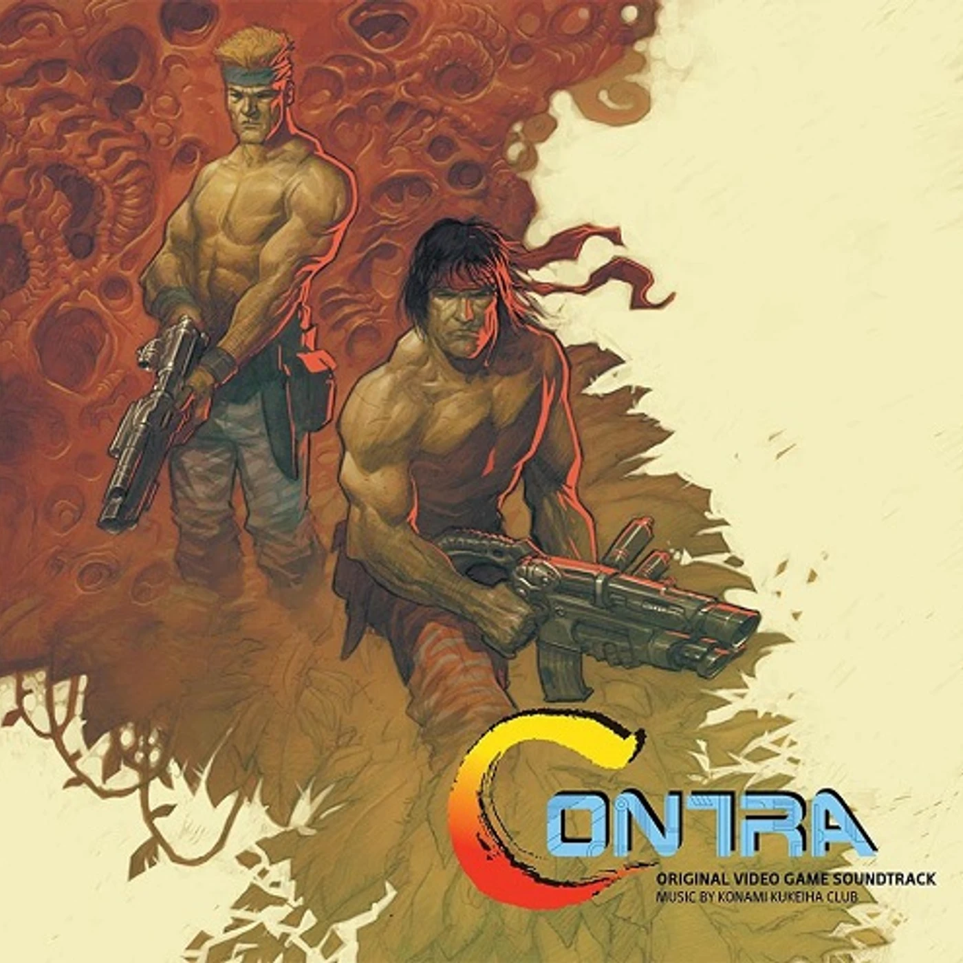 Konami Kukeiha Club CONTRA / Original Soundtrack Vinyl Record