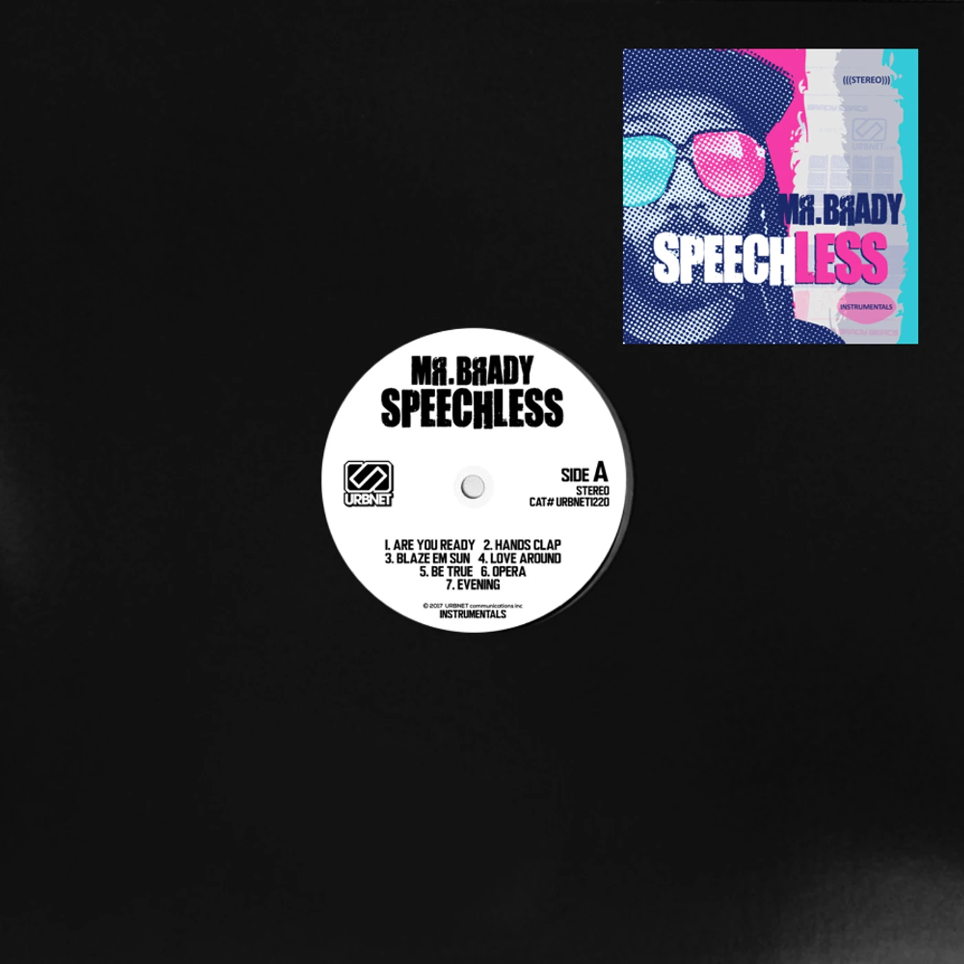 Mr. Brady SPEECHLESS Vinyl Record