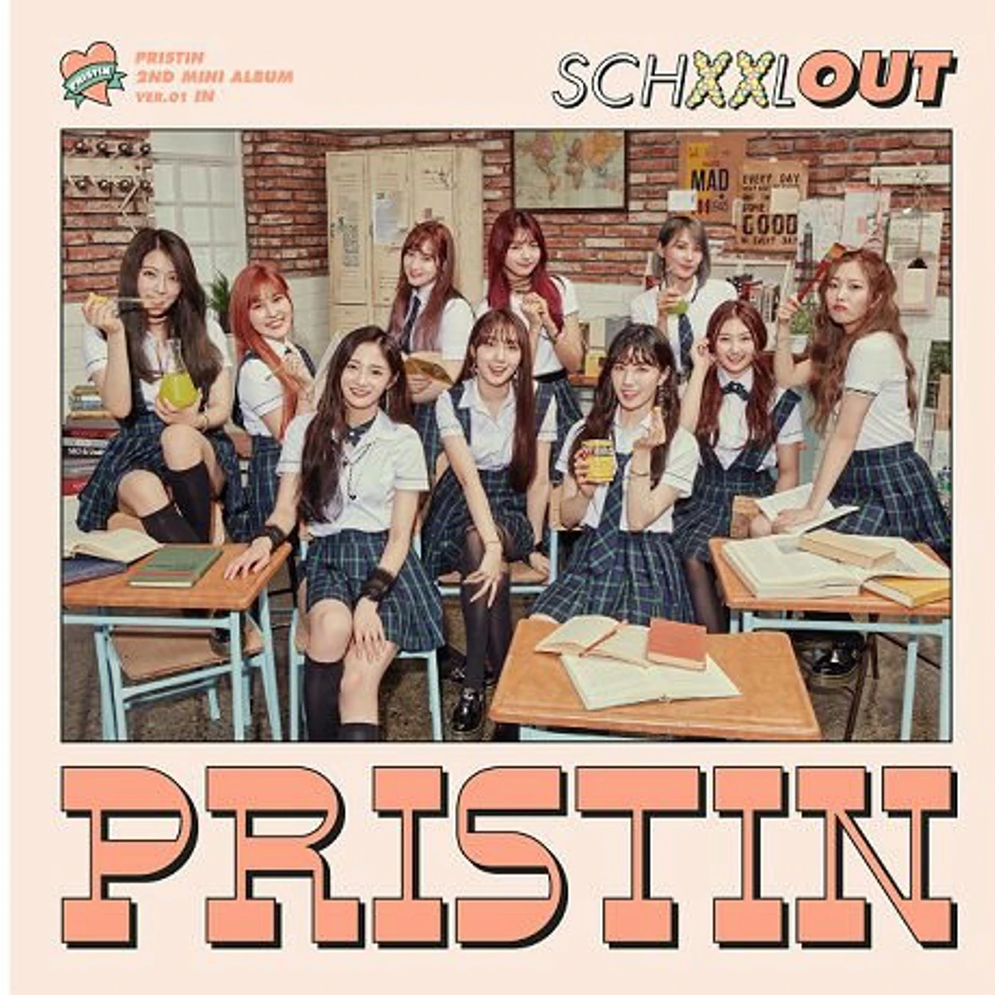 PRISTIN SCHXXL OUT (IN VERSION) CD
