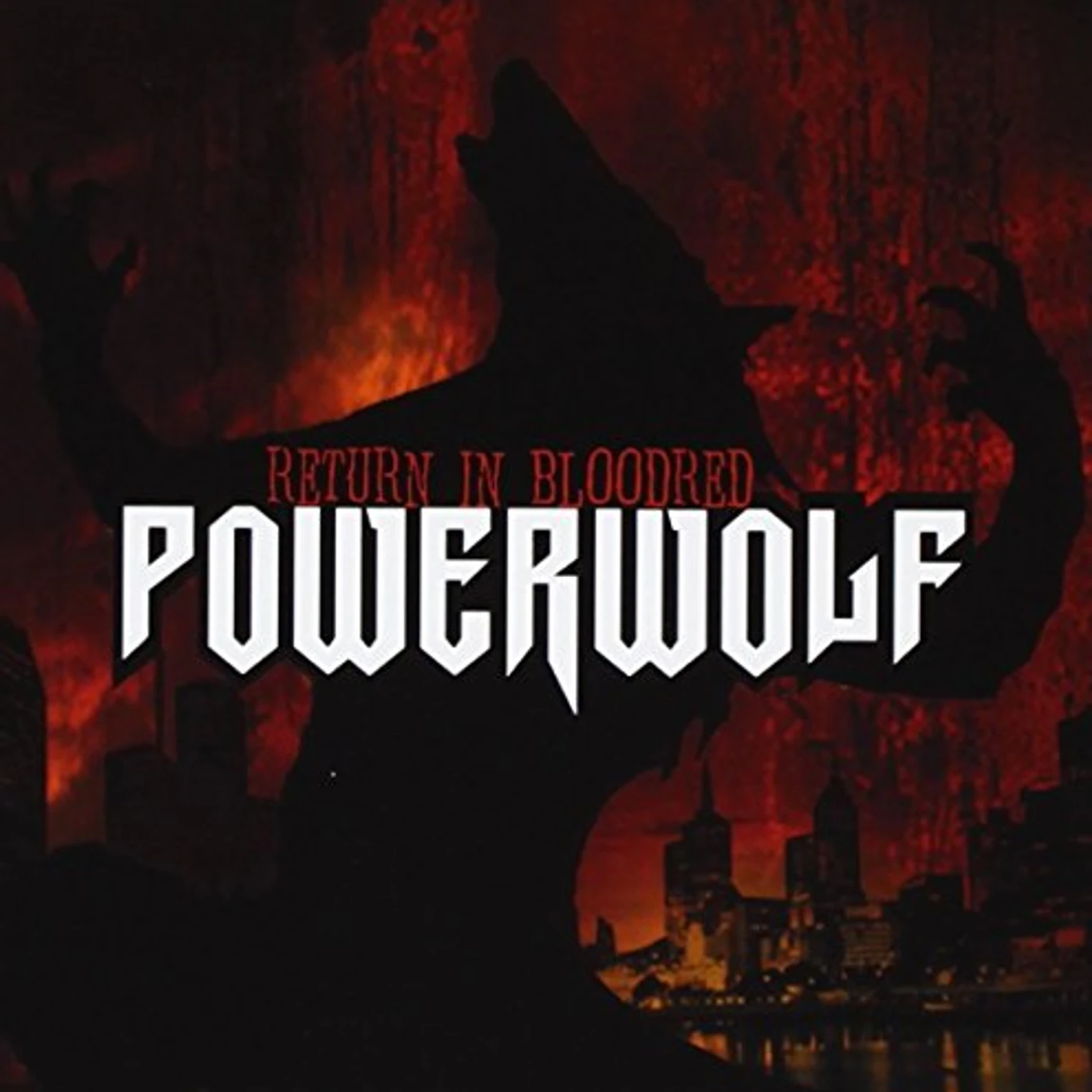 Powerwolf Return in Bloodred Vinyl Record