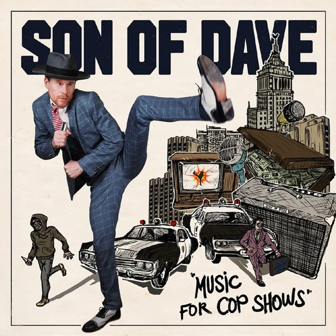 Son Of Dave MUSIC FOR COP SHOWS Vinyl Record