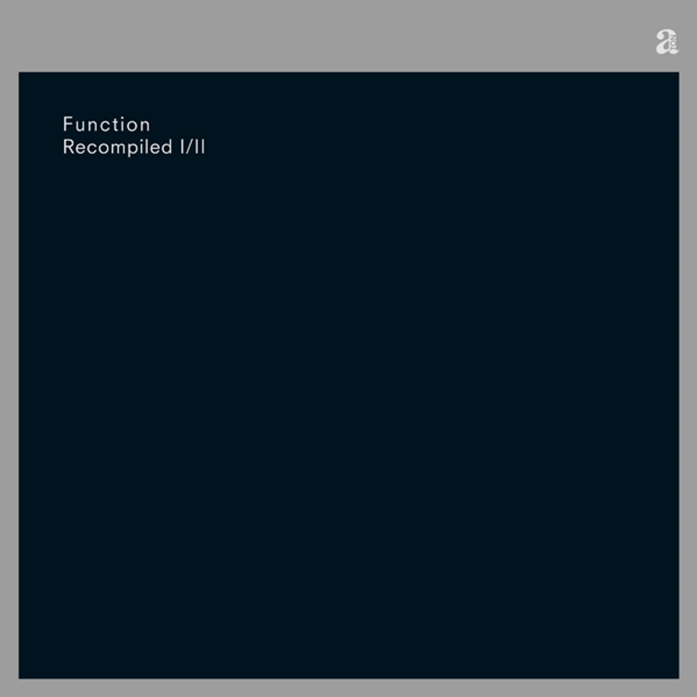 Function RECOMPILED I/II Vinyl Record