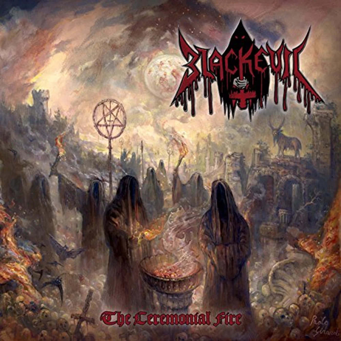 Blackevil CEREMONIAL FIRE CD