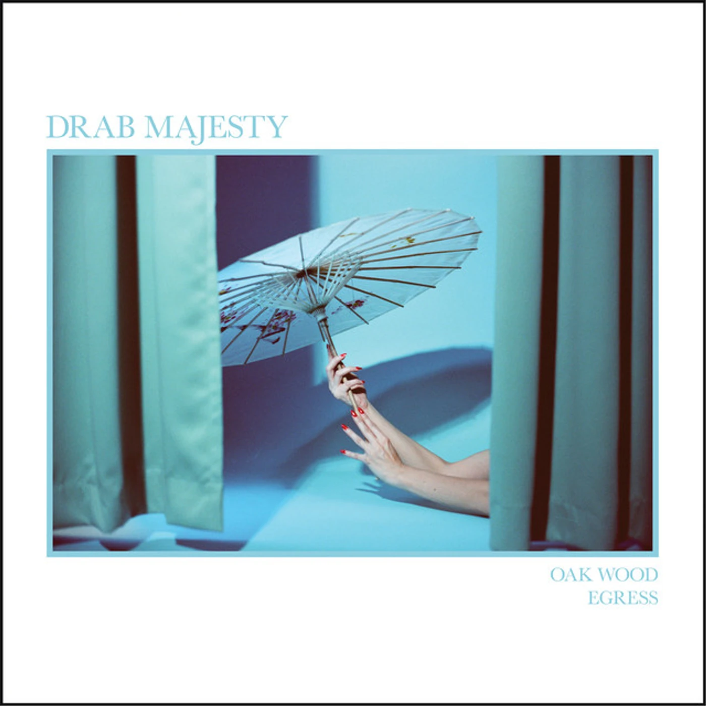 Drab Majesty Oak Wood Vinyl Record
