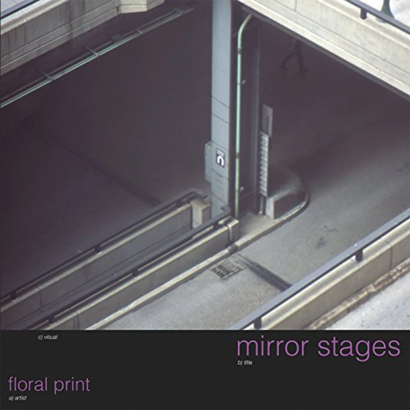 Floral Print MIRROR STAGES (TRANSLUCENT CANDY GRAPE PURPLE VINYL/DL CARD) Vinyl Record