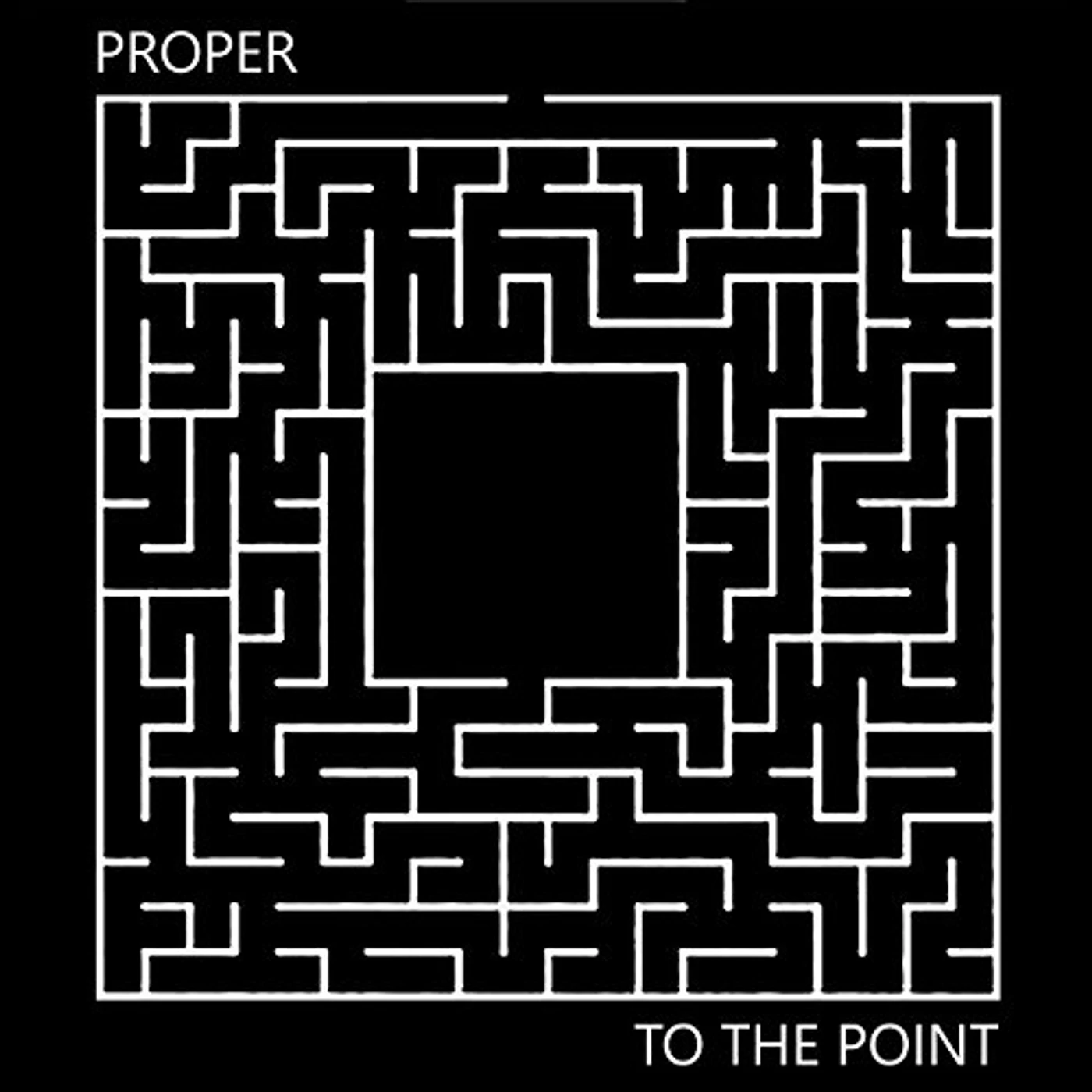 Proper To the Point Vinyl Record