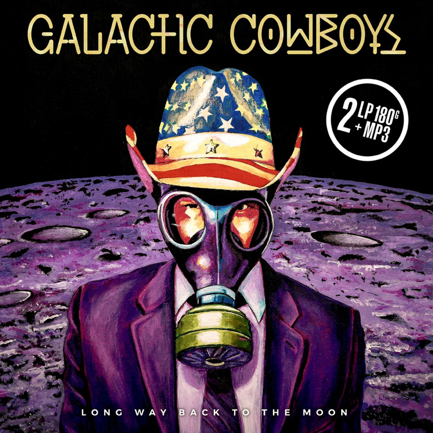 Galactic Cowboys Long Way Back To The Moon Vinyl Record