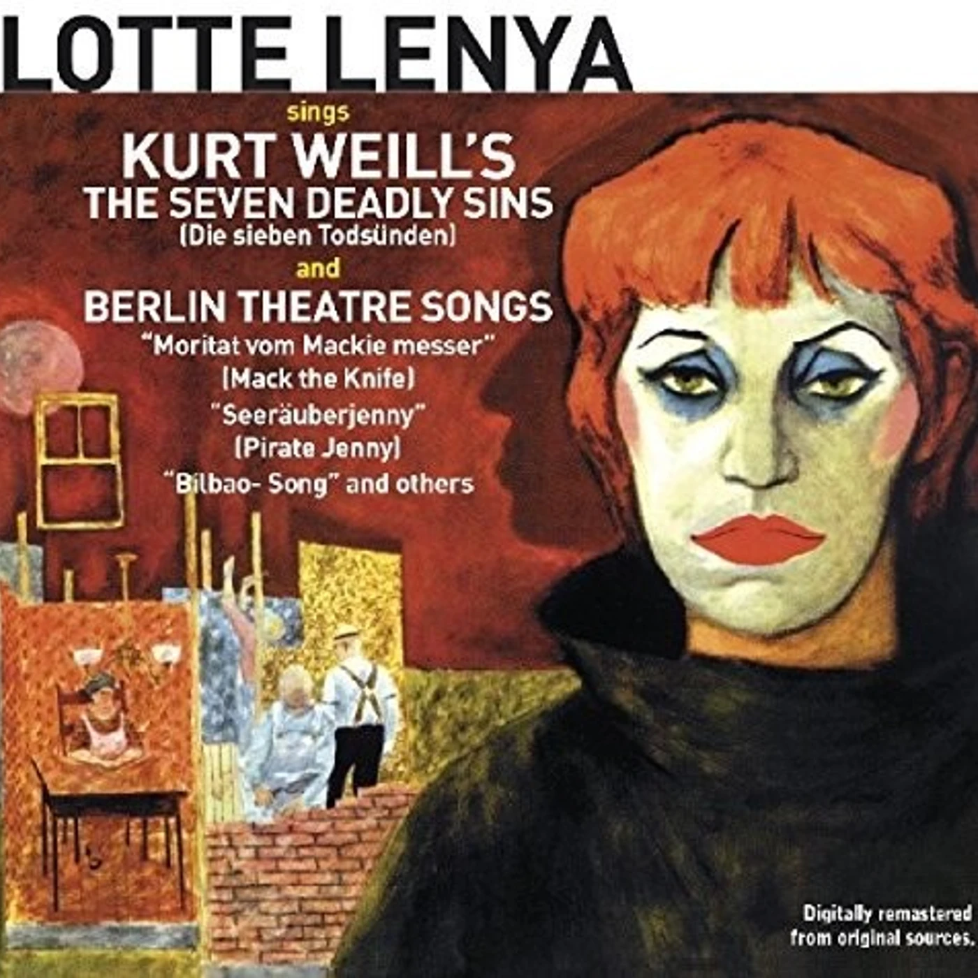Lotte Lenya SINGS KURT WEILL (24BIT REMASTERED) CD