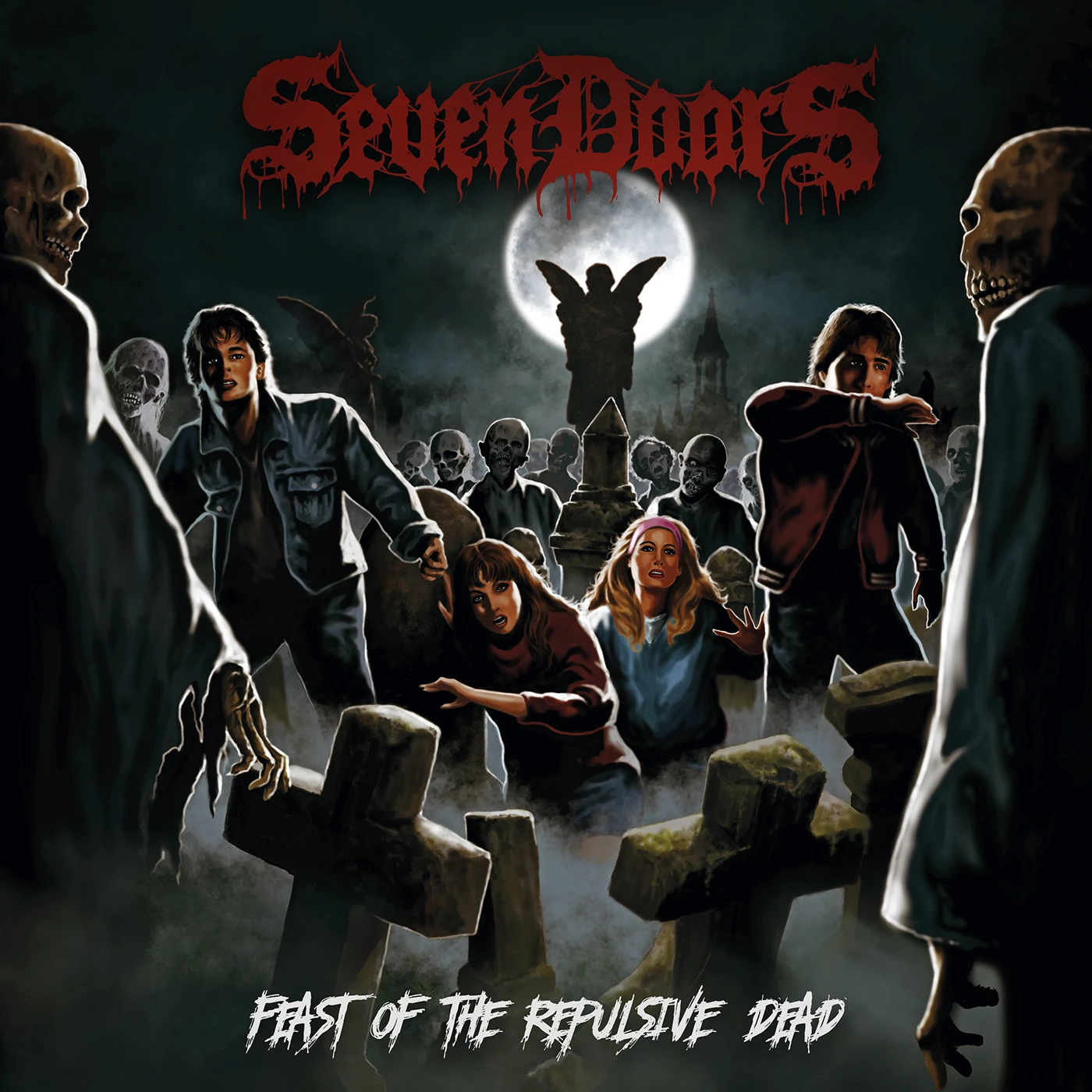 Seven Doors FEAST OF THE REPULSIVE DEAD Vinyl Record