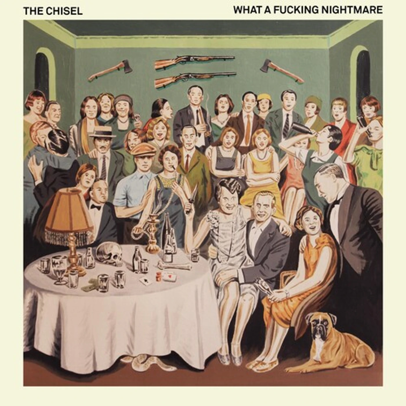 Chisel WHAT A FUCKING NIGHTMARE Vinyl Record