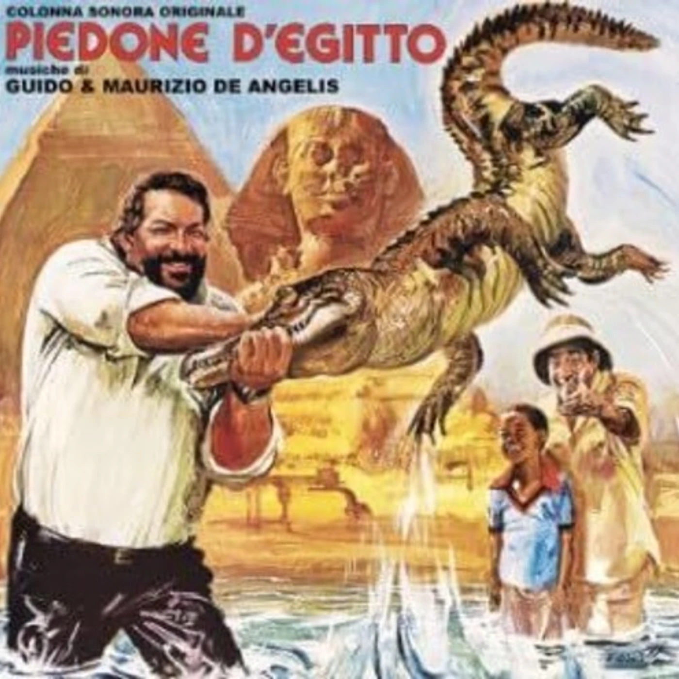 Guido & Maurizio De Angelis PIEDONE D'EGITTO - Original Soundtrack Vinyl Record