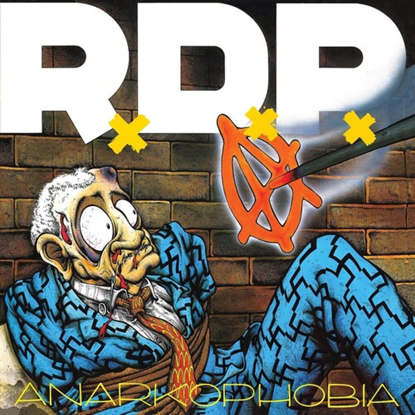 Ratos De Porão ANARKOPHOBIA Vinyl Record