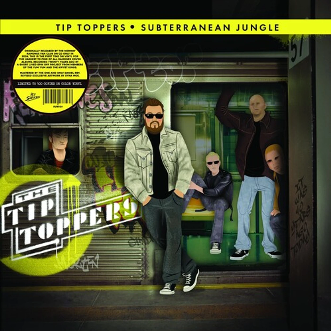 Tip Toppers SUBTERRANEAN JUNGLE Vinyl Record
