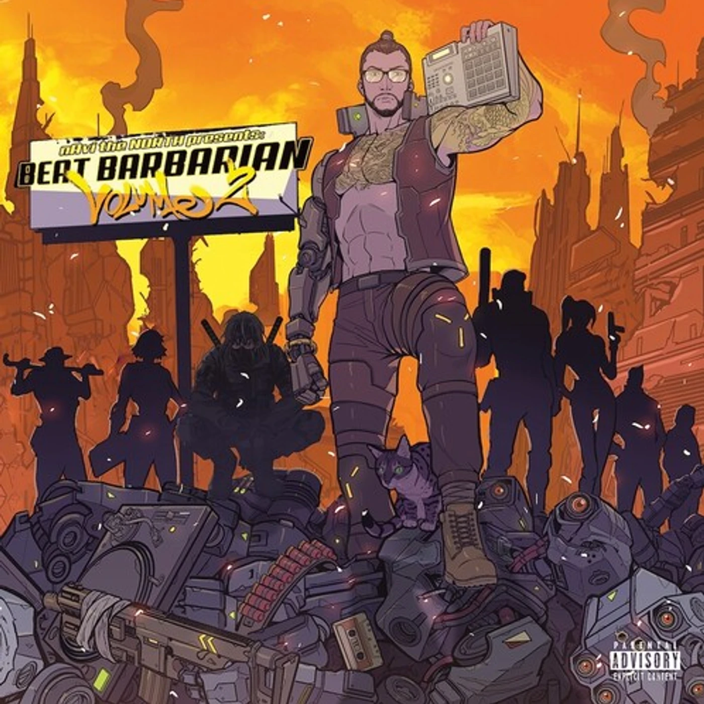 NAVI THE NORTH PRESENTS BEAT BARBARIAN VOLUME 2 Vinyl Record