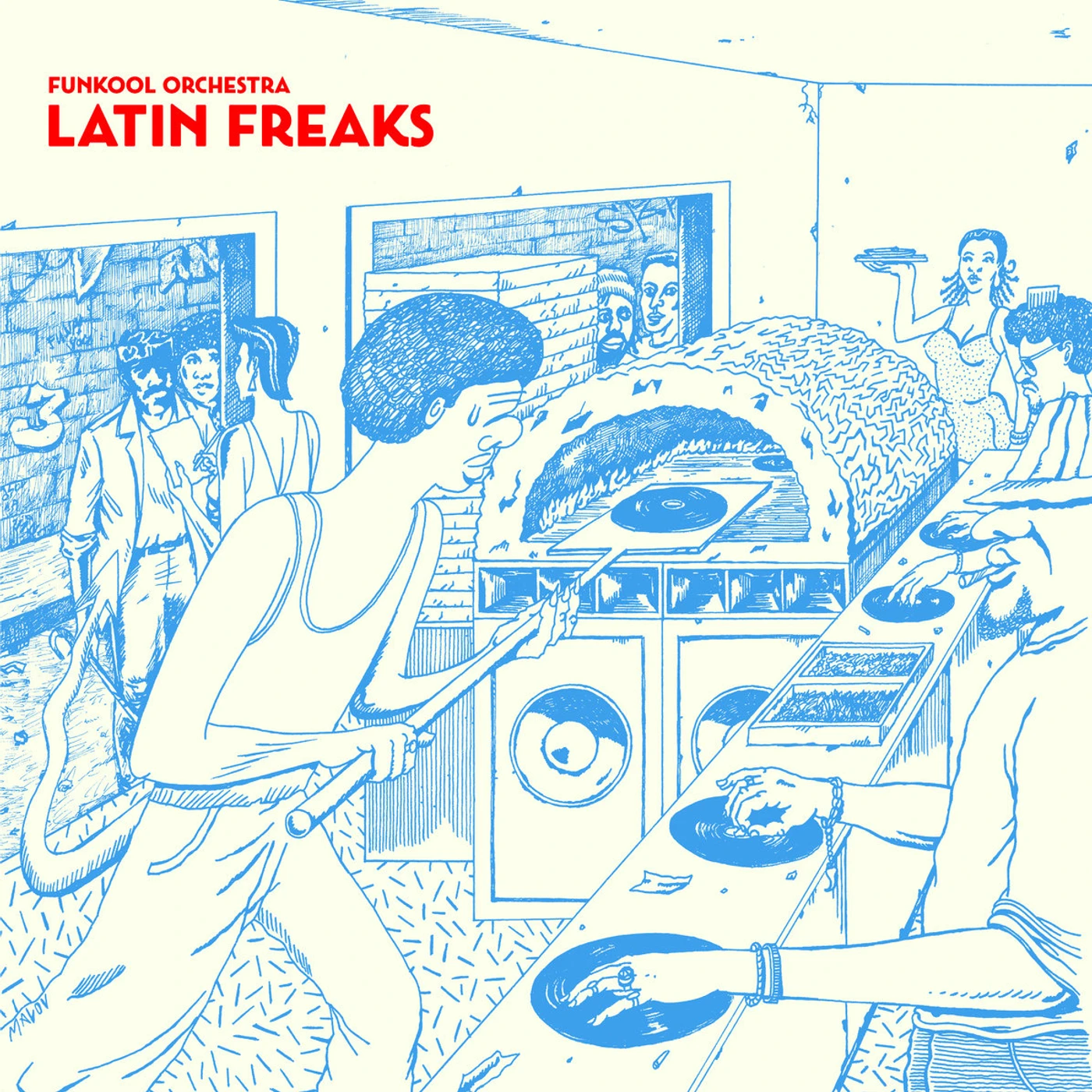 Funkool Orchestra LATIN FREAKS Vinyl Record