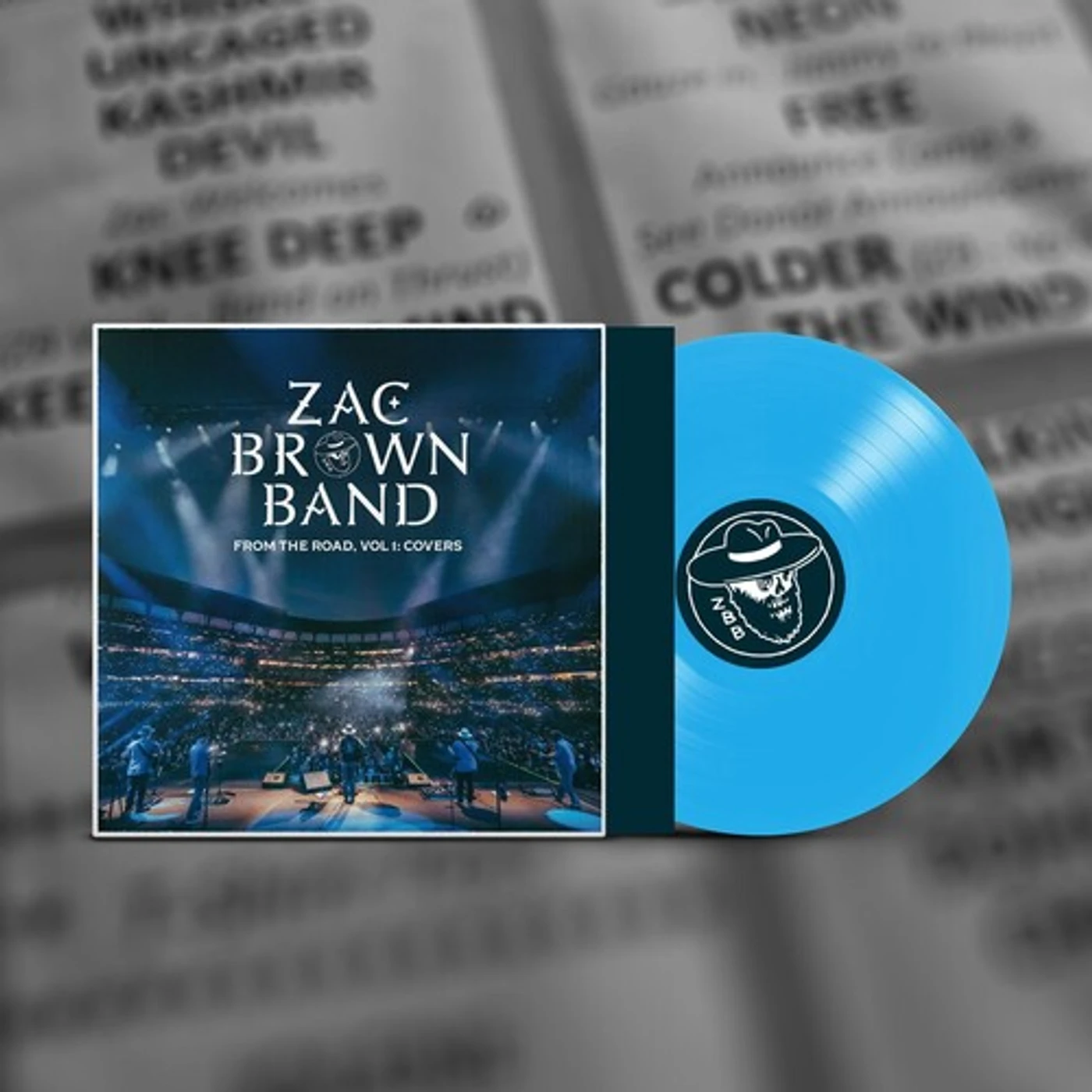Zac Brown From The Road Vol 1: Covers (2LP/Blue) Vinyl Record
