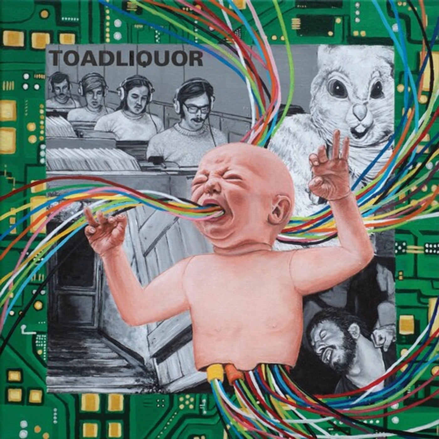 Toadliquor BACK IN THE HOLE Vinyl Record