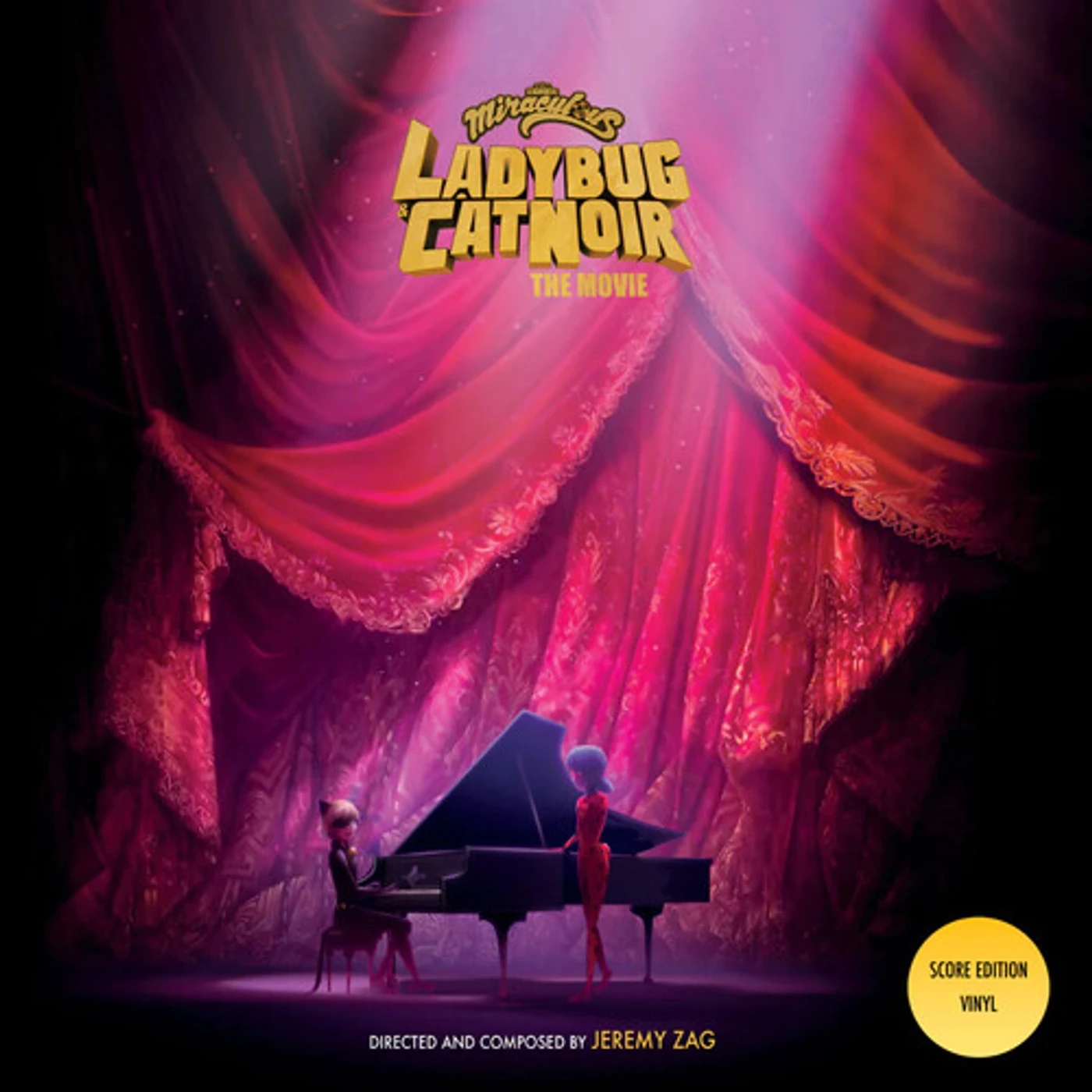 Jeremy Zag Miraculous Ladybug & Cat Noir, The Movie - Original Soundtrack Vinyl Record
