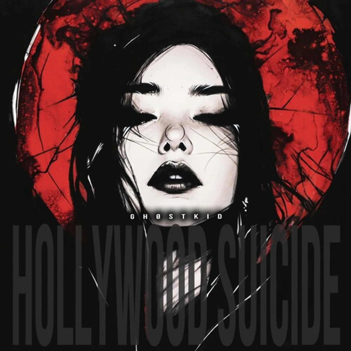 GHØSTKID HOLLYWOOD SUICIDE Vinyl Record