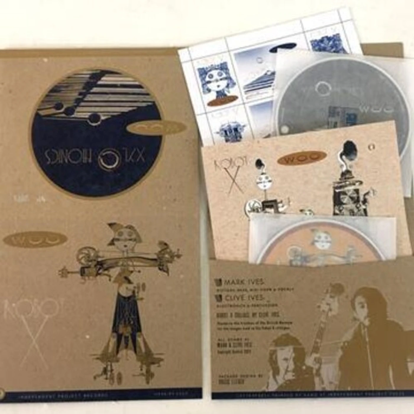 Woo XYLOPHONICS + ROBOT X CD