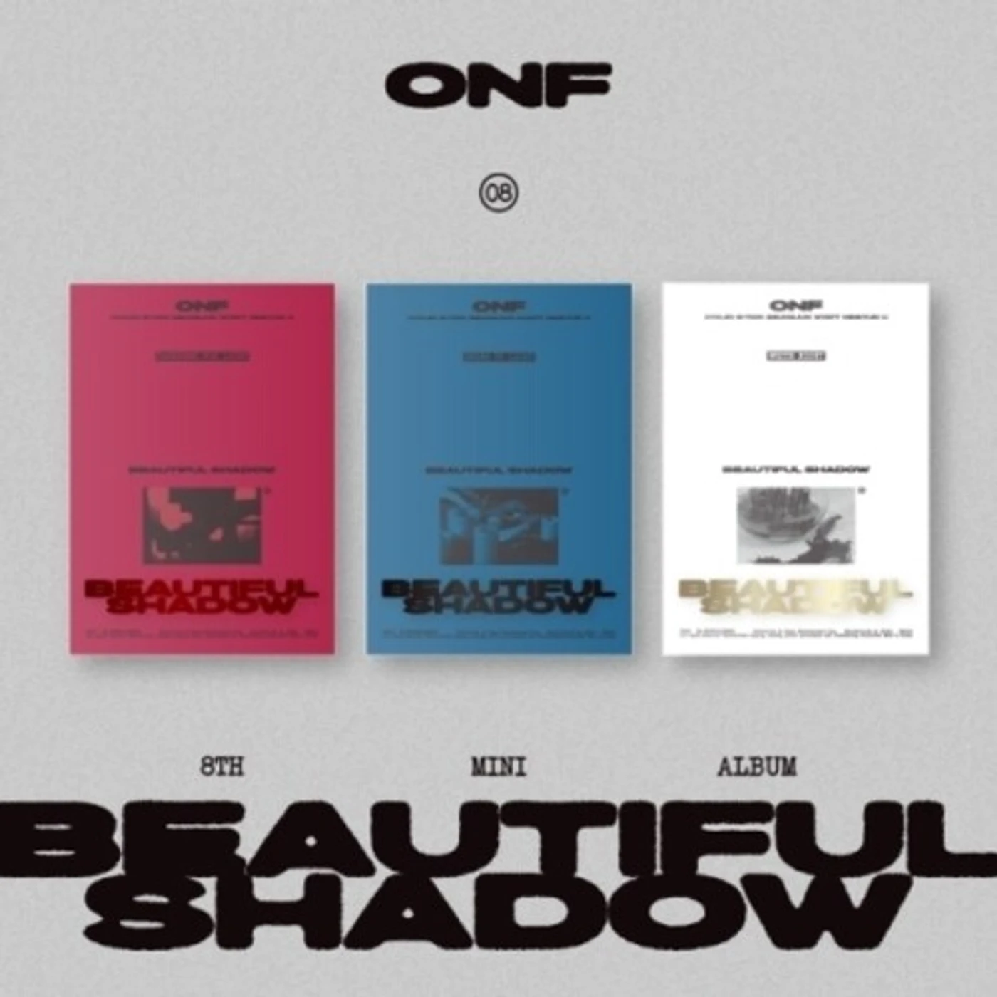 ONF BEAUTIFUL SHADOW - RANDOM COVER CD