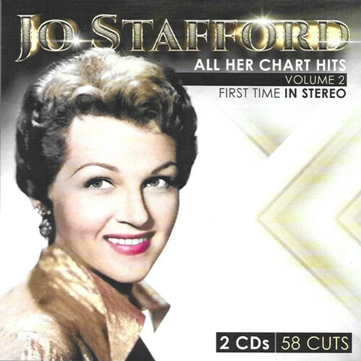 Jo Stafford ALL HER CHART HITS, VOL. 2 - FIRST TIME IN STEREO CD