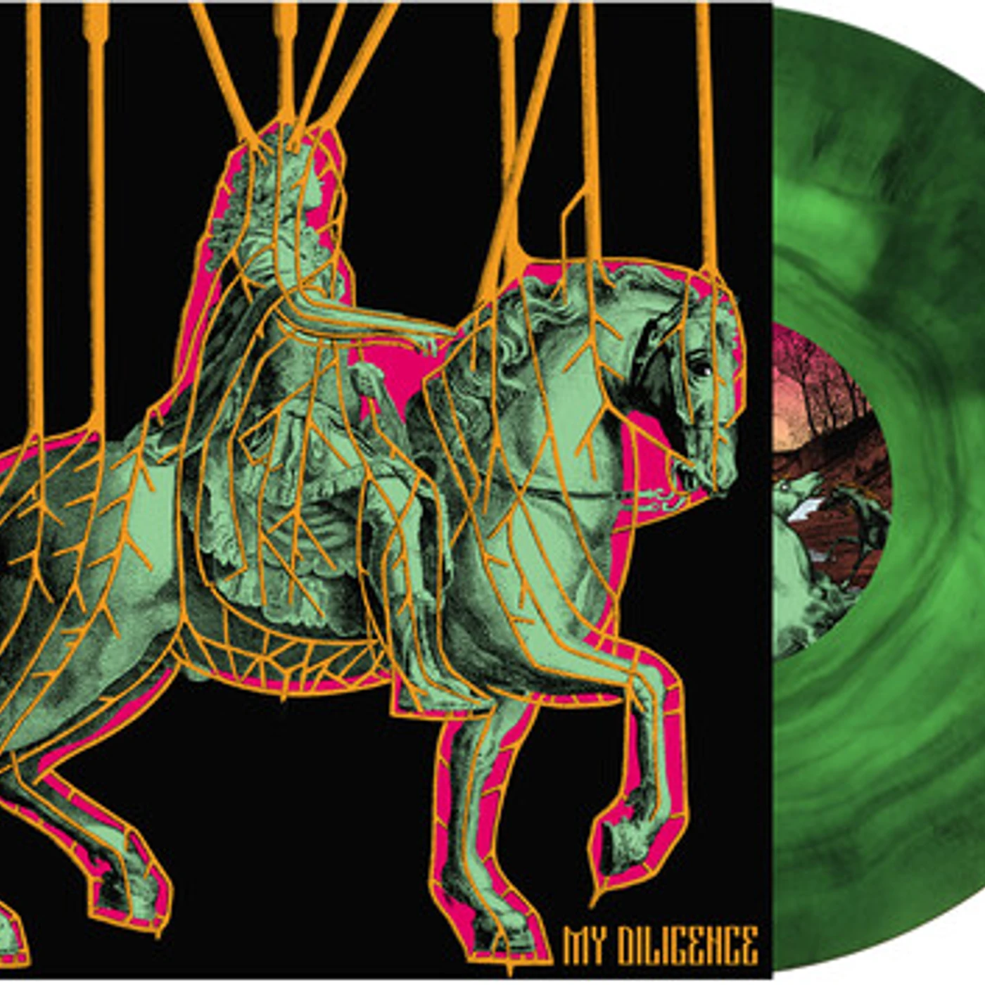 My Diligence DEATH HORSES BLACK Vinyl Record