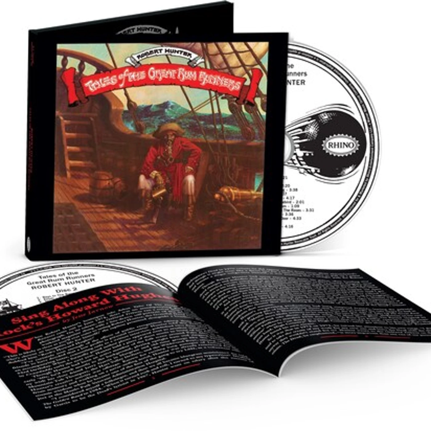 Robert Hunter TALES OF THE GREAT RUM RUNNERS CD