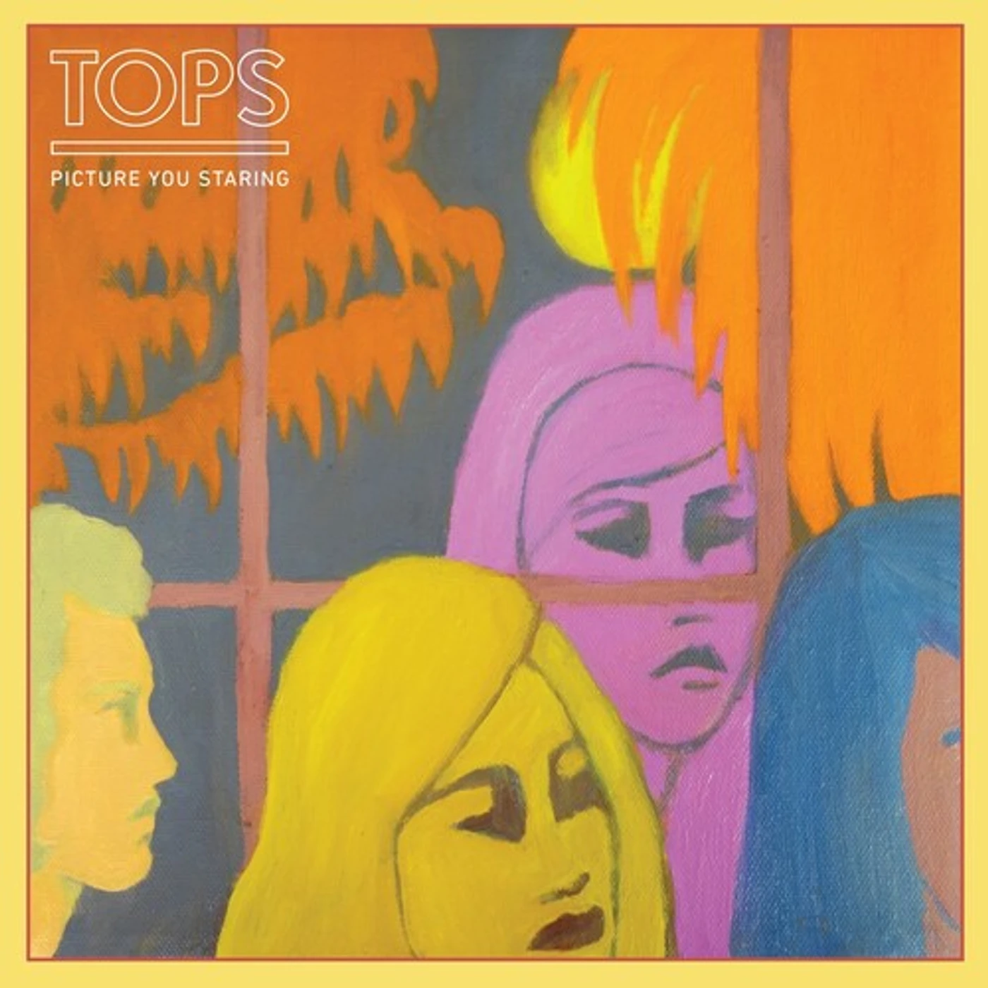 TOPS Picture You Staring (10Th Anniversary/Deluxe/Sky Blue) Vinyl Record