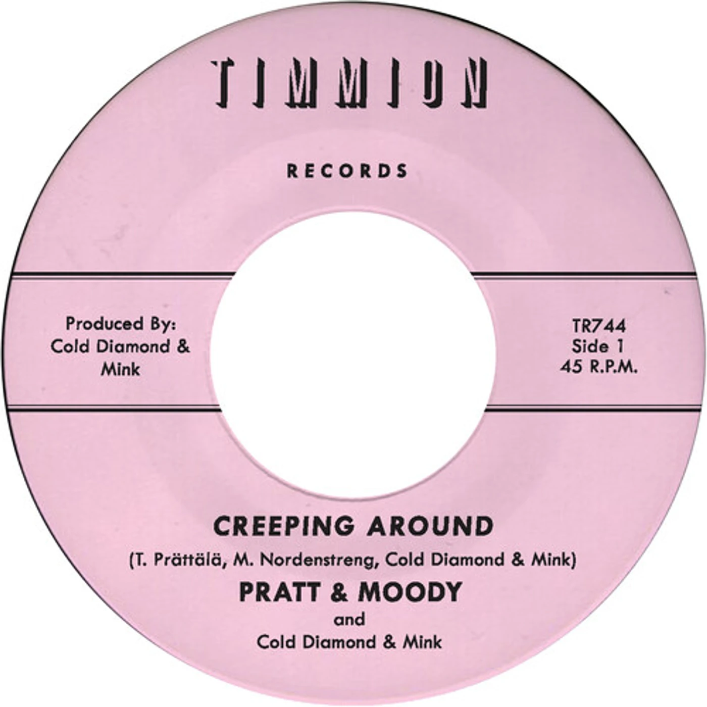 Pratt & Moody CREEPING AROUND Vinyl Record