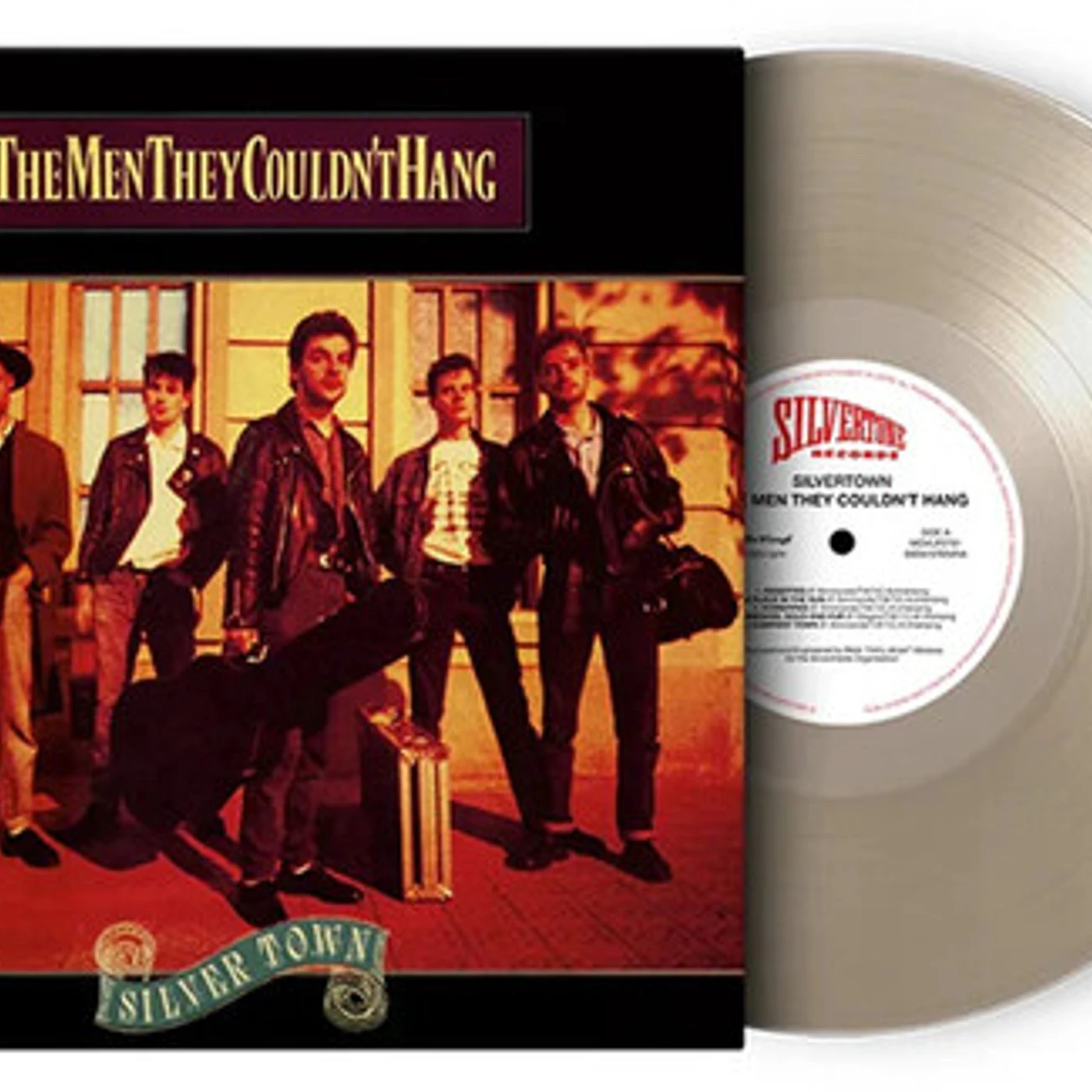 The Men They Couldn't Hang Silver Town (180-Gram/Crystal Clear) Vinyl Record