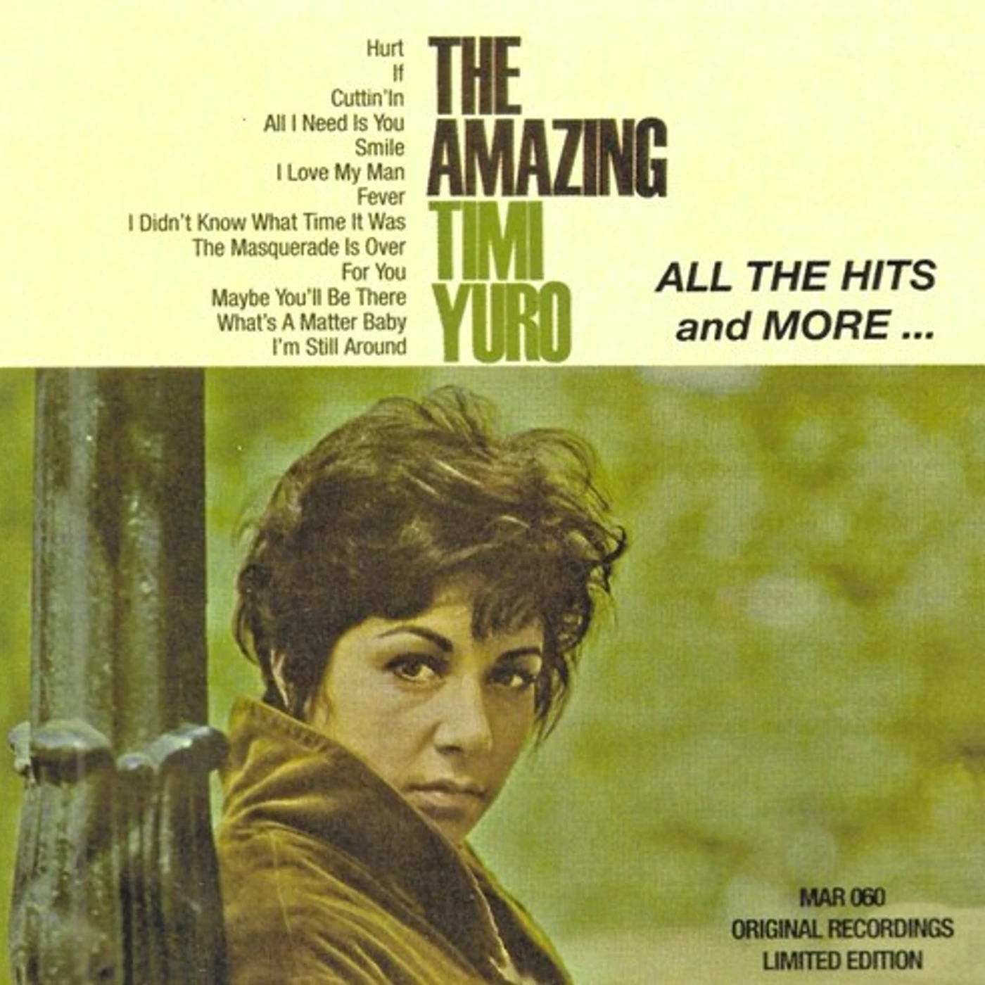 AMAZING TIMI YURO: ALL THE HITS AND MORE CD