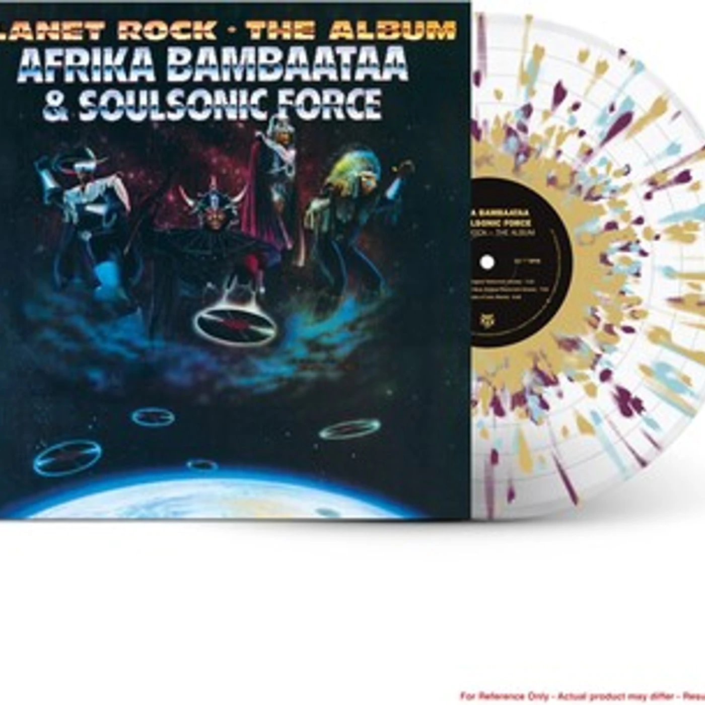 Afrika Bambaataa & The Soulsonic Force PLANET ROCK - THE ALBUM Vinyl Record