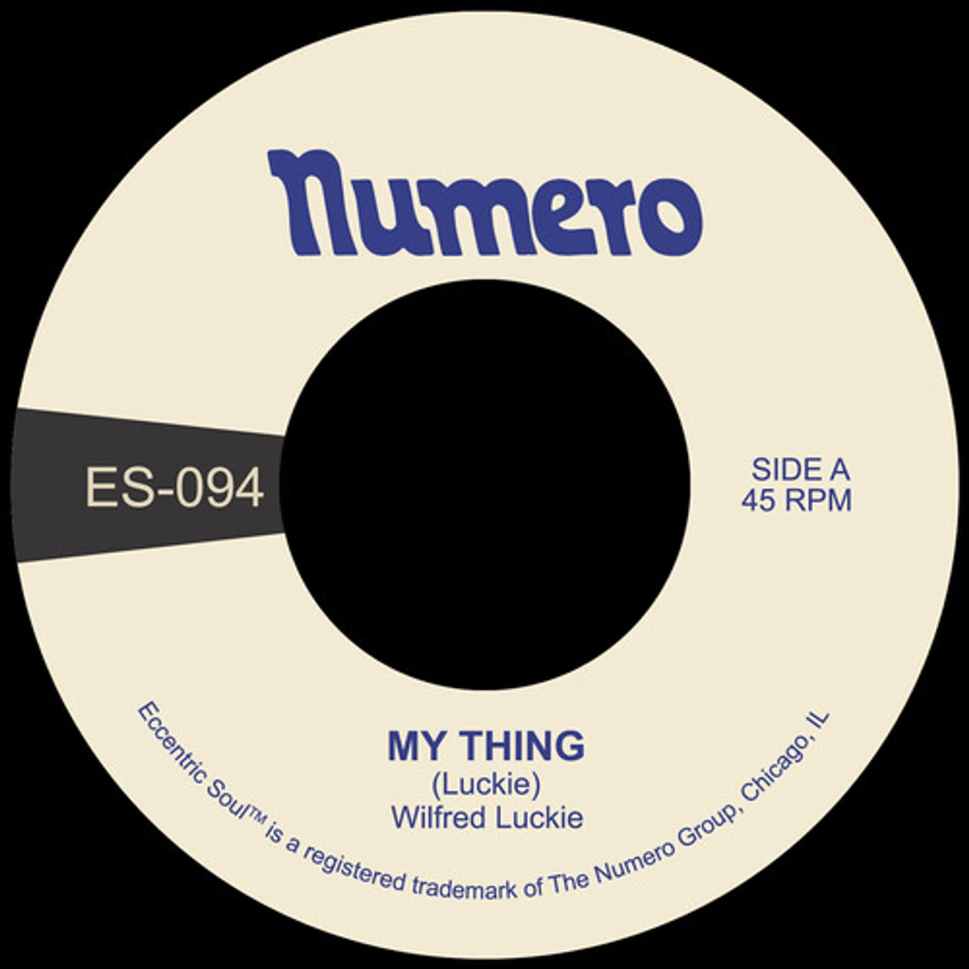 Wilfred Luckie My Thing / Wait For Me (Colored) Vinyl Record