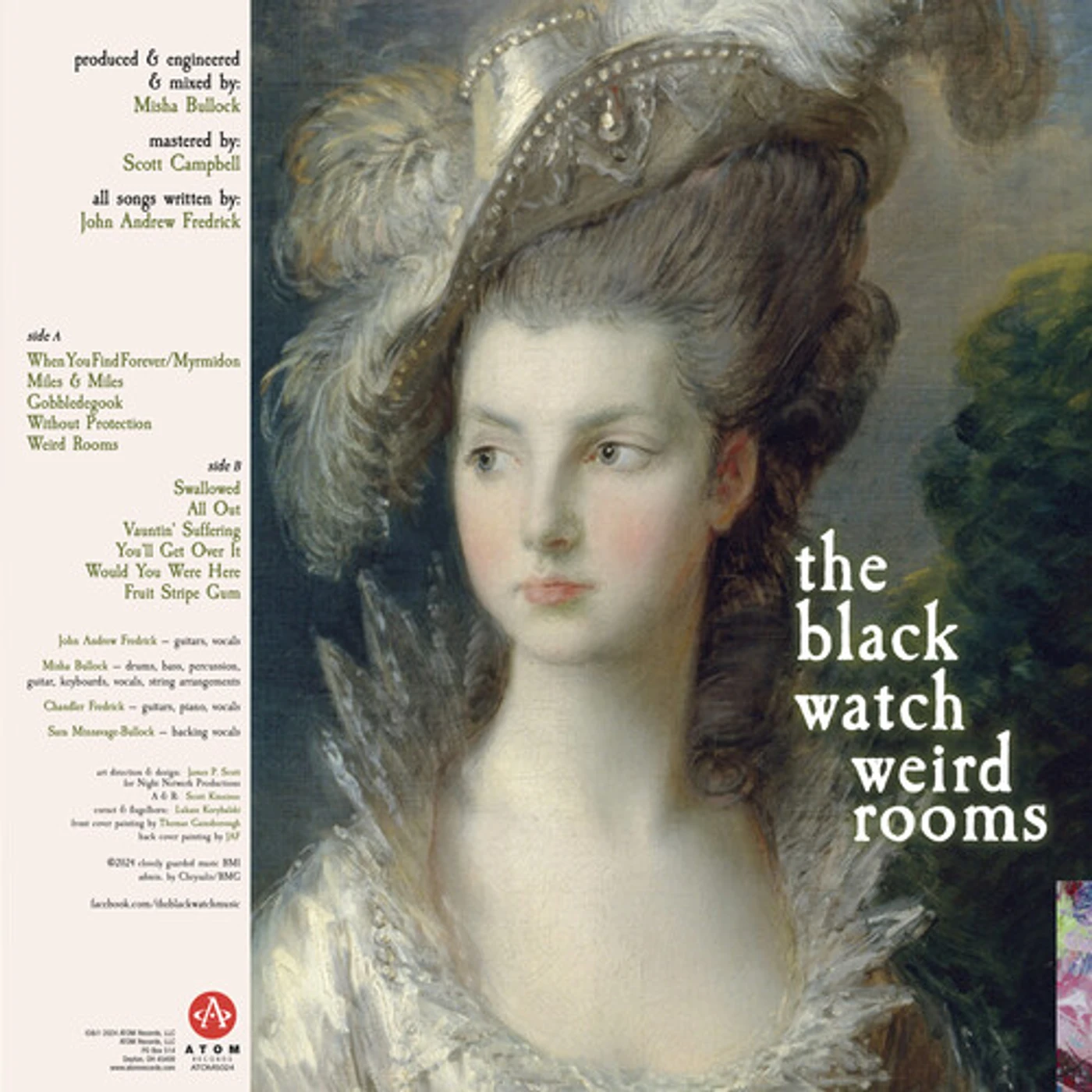The Black Watch WEIRD ROOMS Vinyl Record
