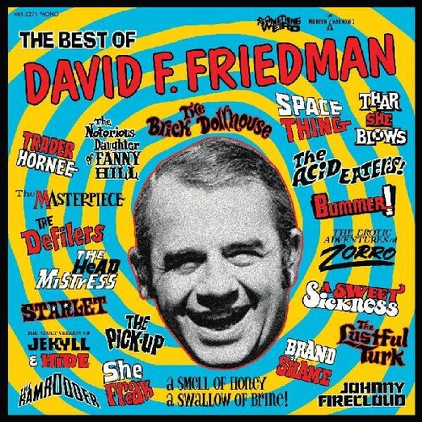 Something Weird BEST OF DAVID F. FRIEDMAN Vinyl Record