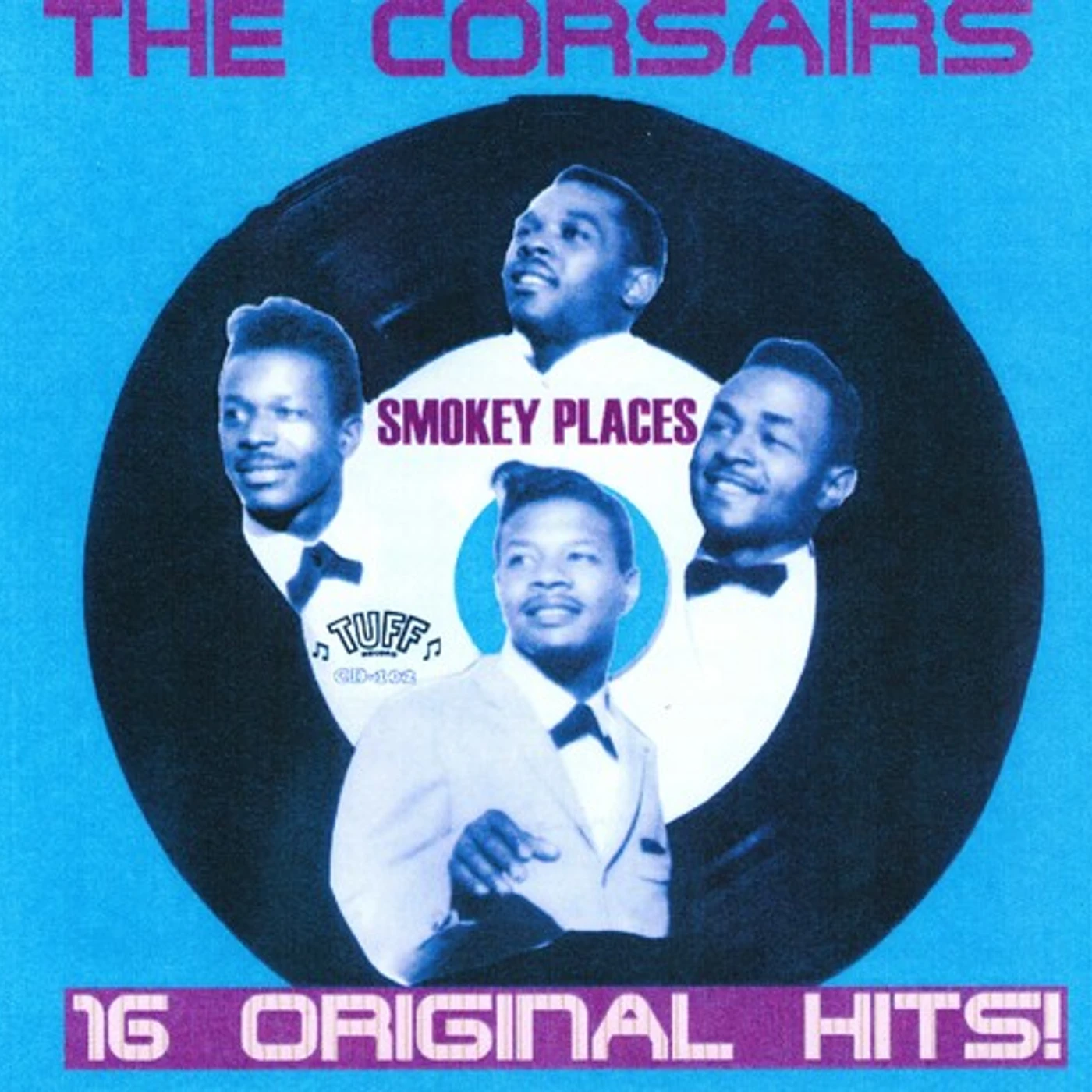 The Corsairs SMOKEY PLACES / BEST OF 16 CUTS CD