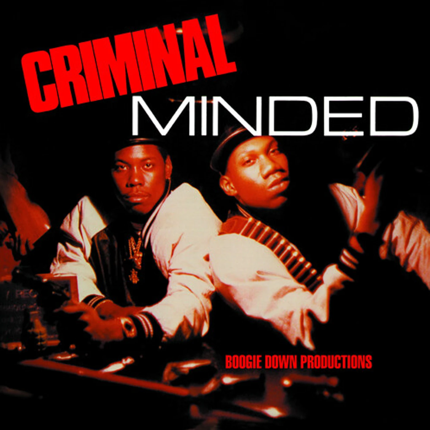 Boogie Down Productions CRIMINAL MINDED Vinyl Record