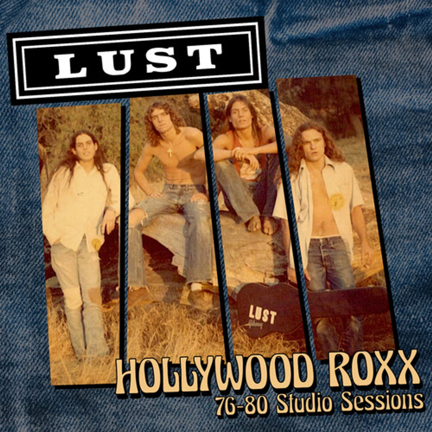Lust HOLLYWOOD ROXX - 76-80 STUDIO SESSIONS Vinyl Record