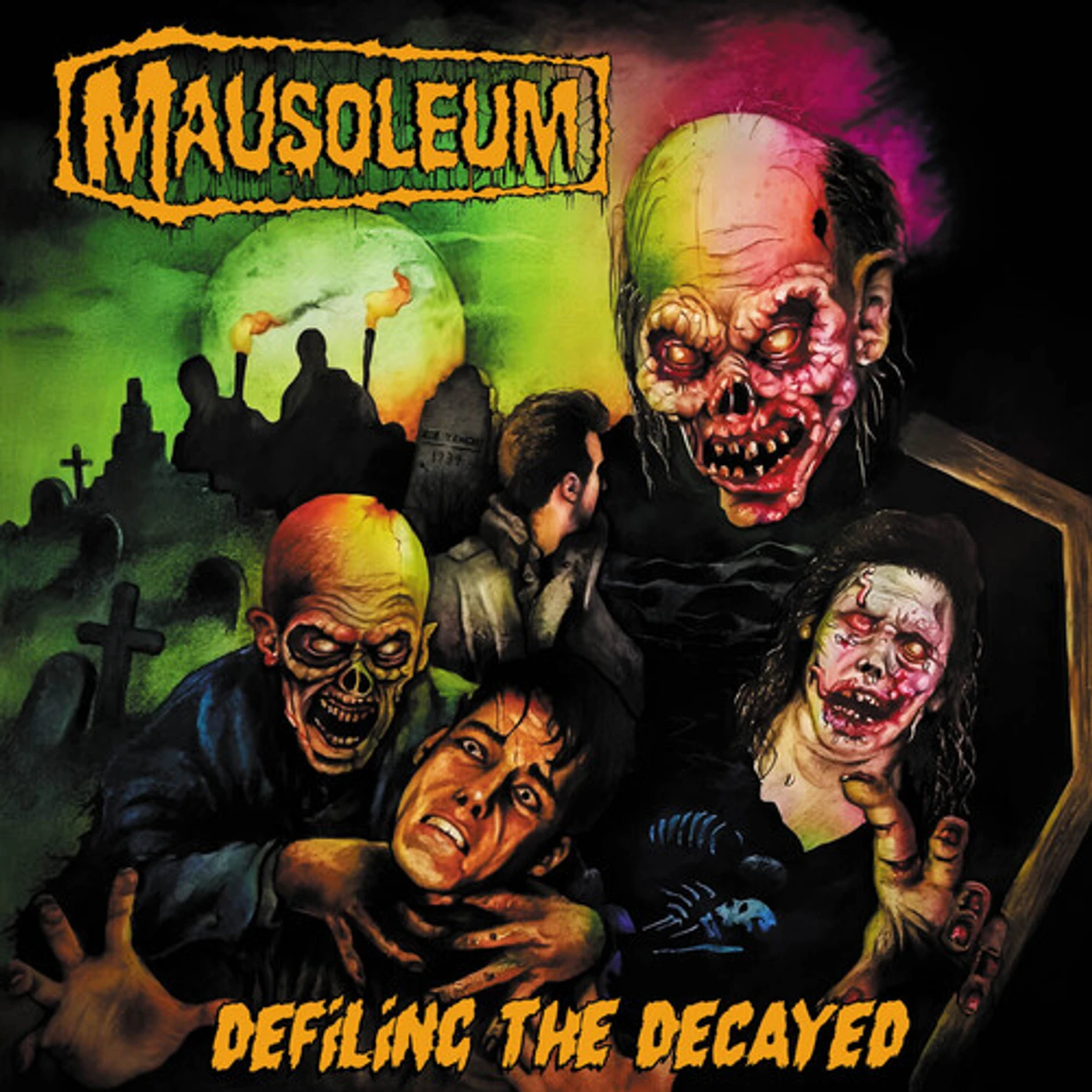 Mausoleum DEFILING THE DECAYED CD