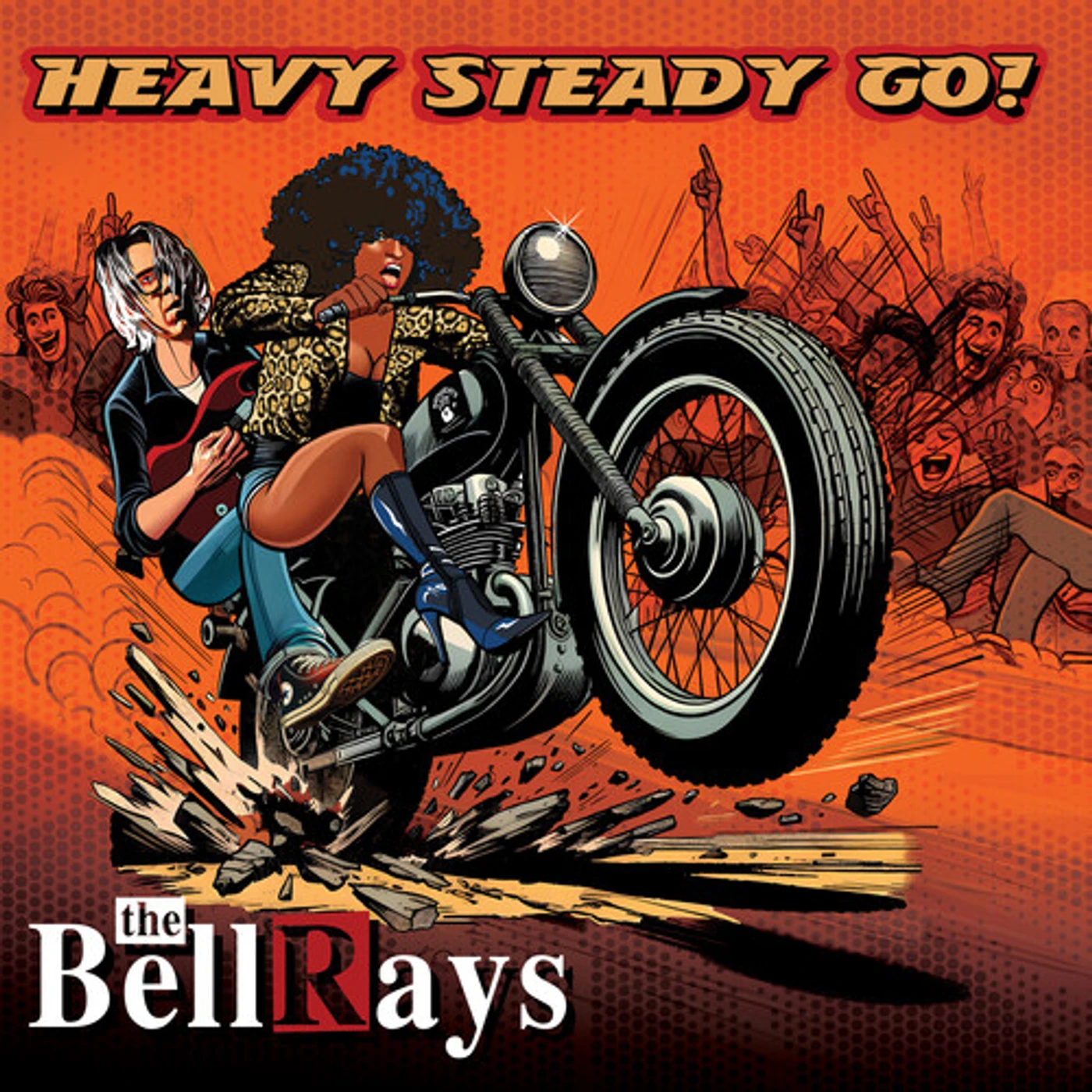 The BellRays HEAVY STEADY GO CD