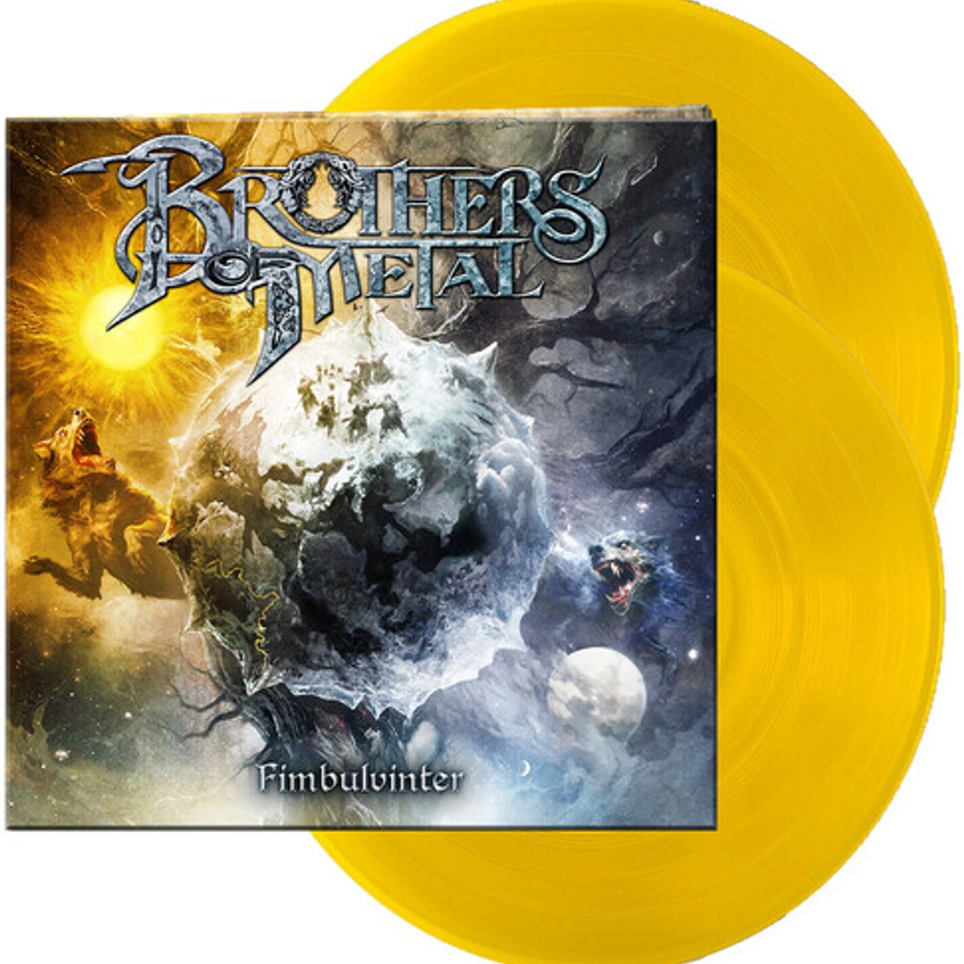 Brothers of Metal Fimbulvinter (2LP/Yellow) Vinyl Record