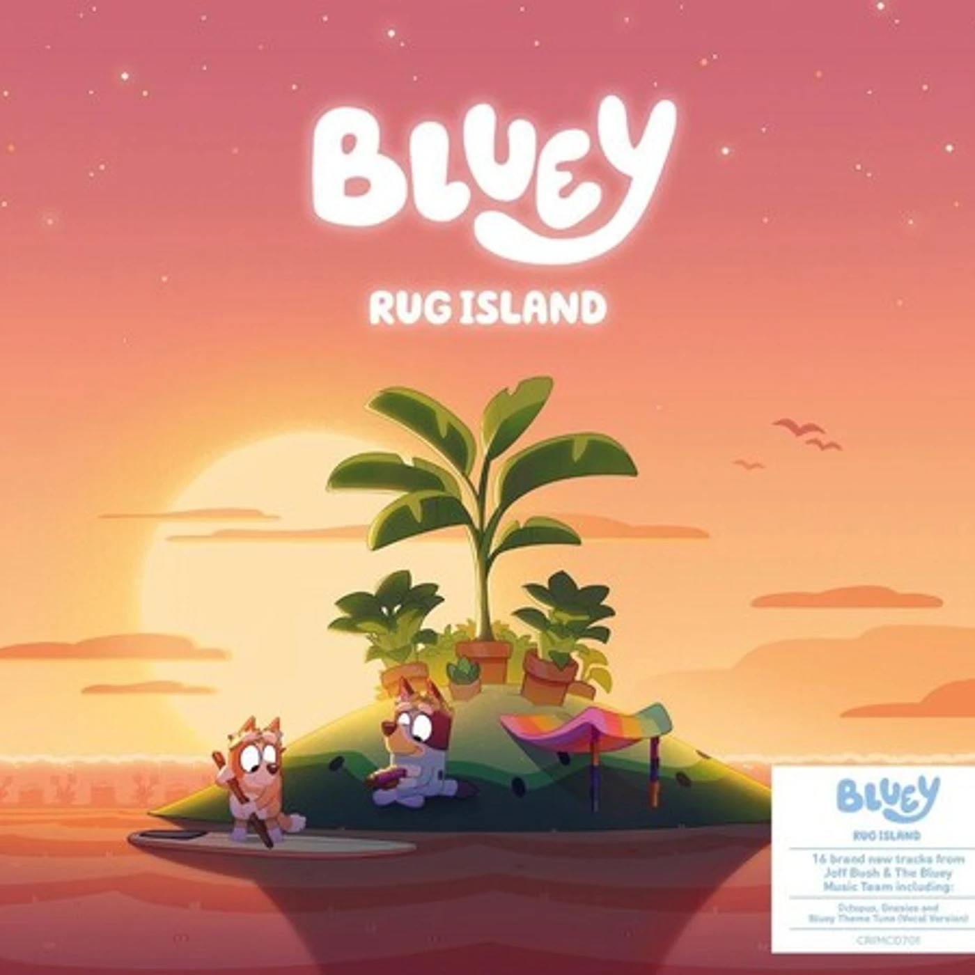 Bluey RUG ISLAND CD