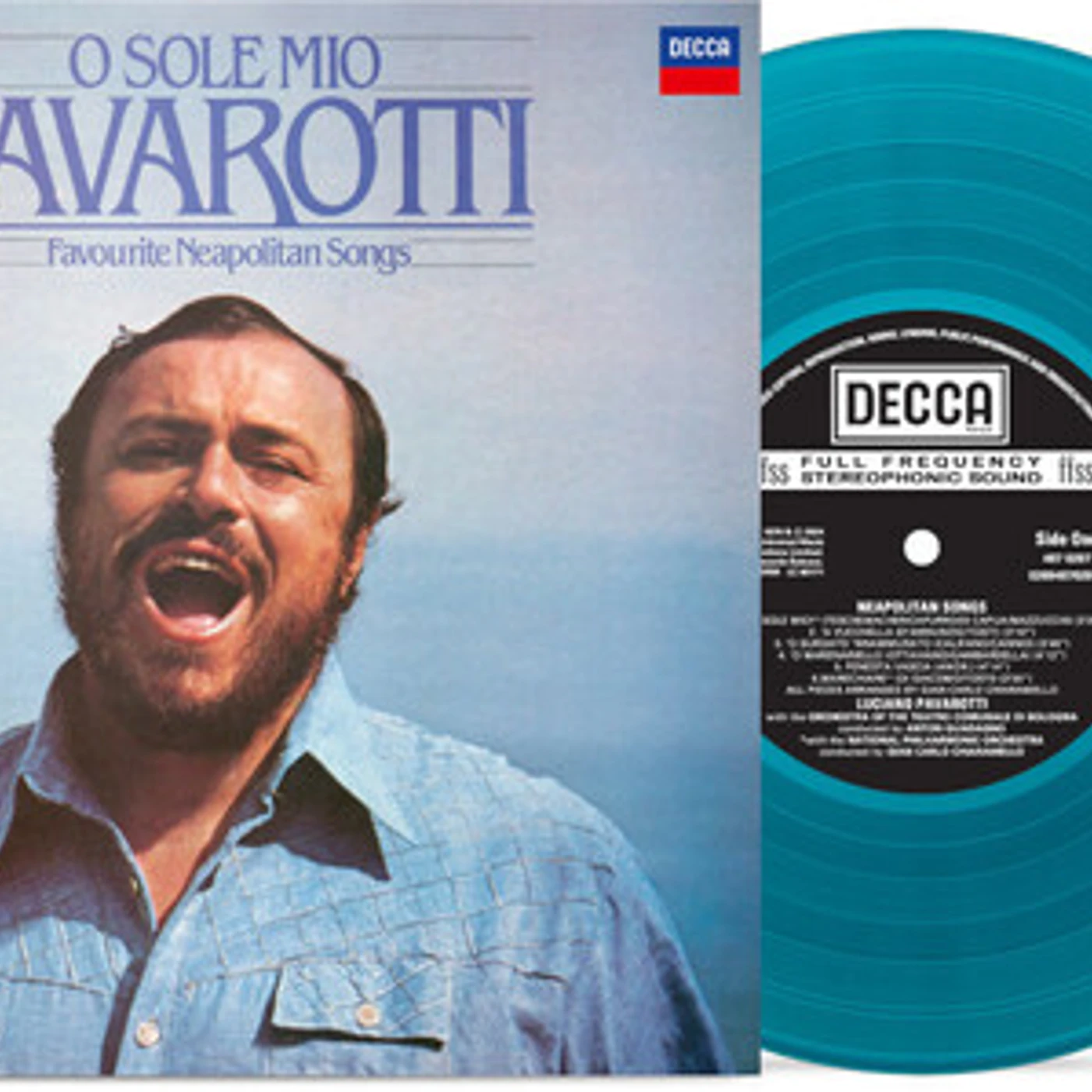 Luciano Pavarotti O Sole Mio - Limited Edition Vinyl Record