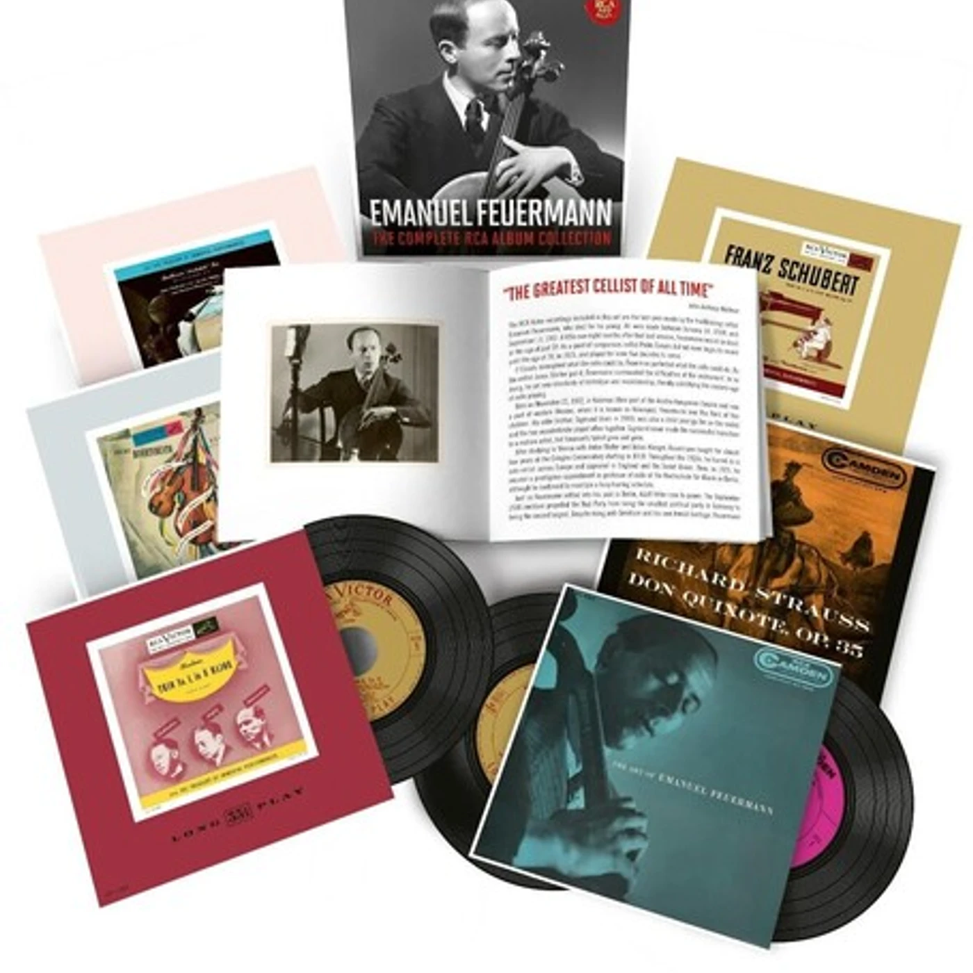 EMANUEL FEUERMANN - COMPLETE RCA ALBUM COLLECTION CD