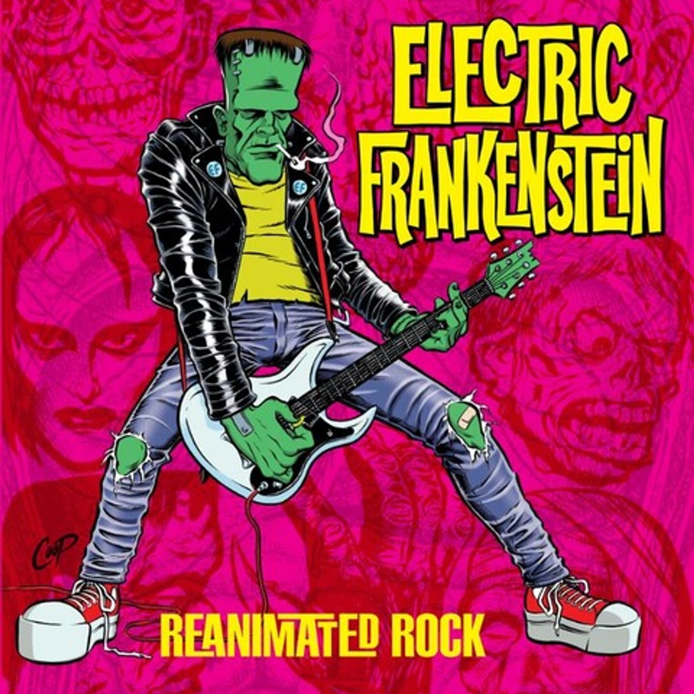 Electric Frankenstein REANIMATED ROCK Vinyl Record