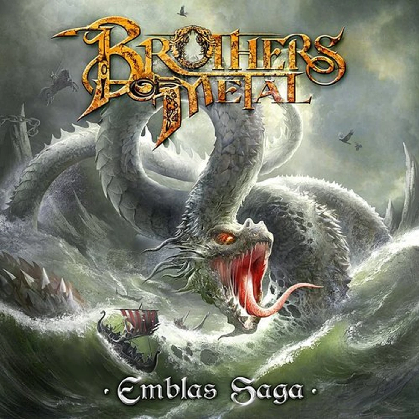 Brothers of Metal EMBLAS SAGA (CLEAR VINYL) Vinyl Record