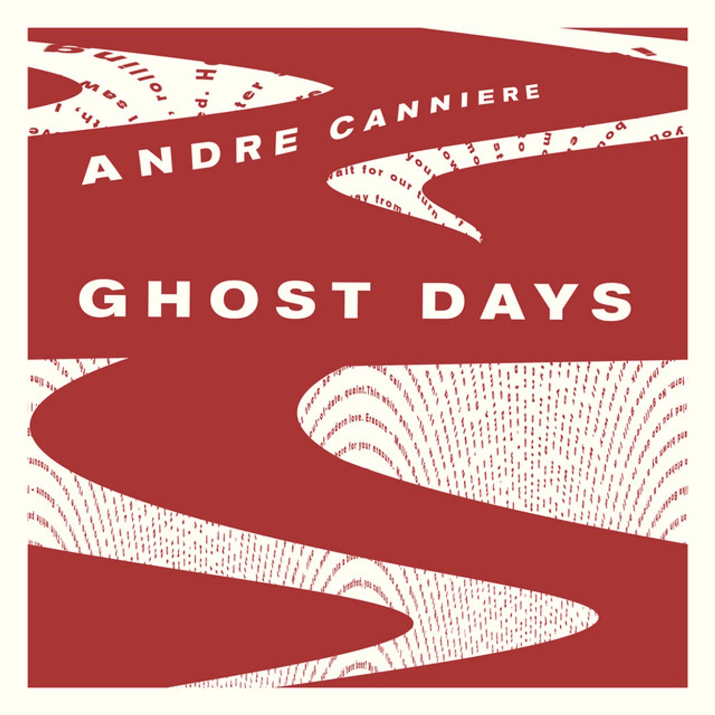Andre Canniere GHOST DAYS CD