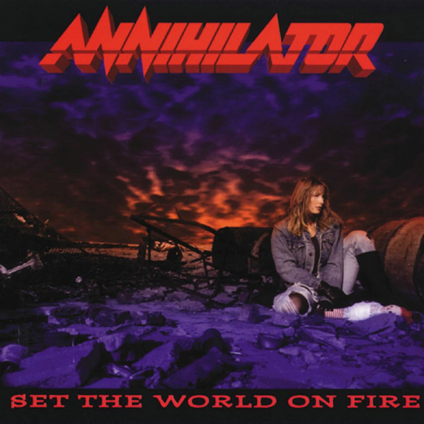 Extrema SET THE WORLD ON FIRE CD